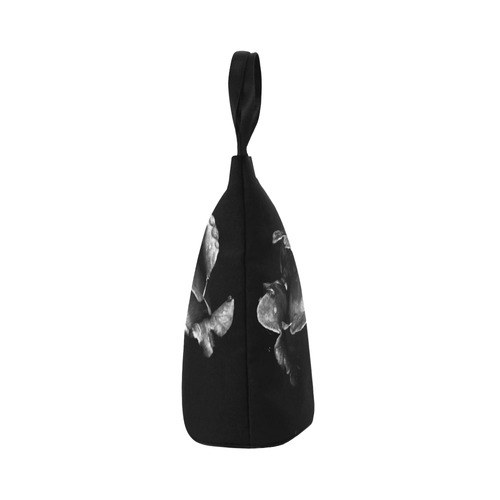 black rose Nylon Lunch Tote Bag (Model 1670)