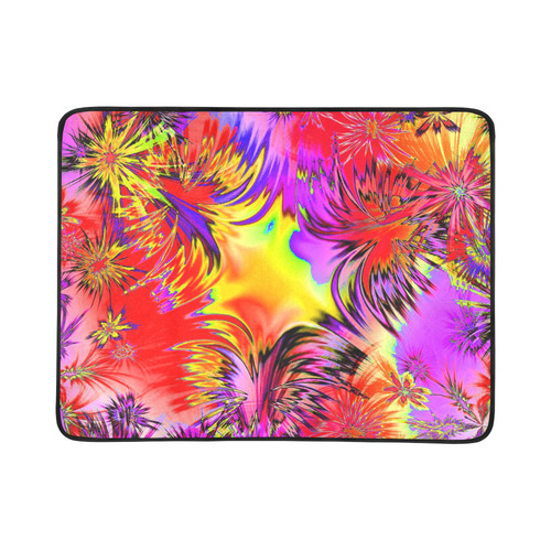 alive 4B (abstract) by JamColors Beach Mat 78"x 60"