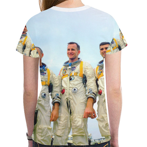 APOLLO 1 CREW New All Over Print T-shirt for Women (Model T45)