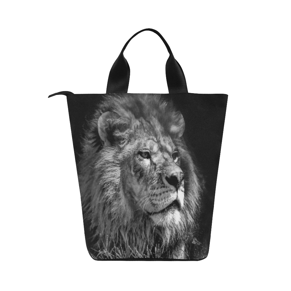 proud young lion Nylon Lunch Tote Bag (Model 1670)