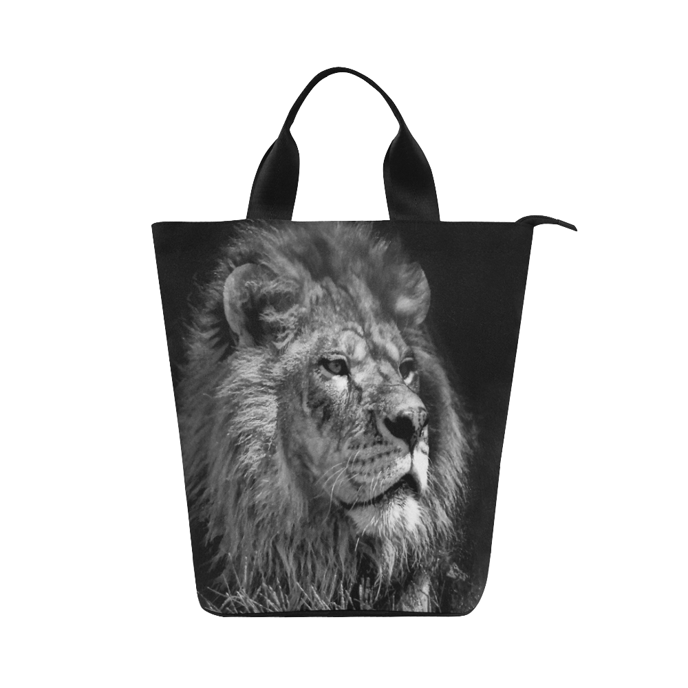 proud young lion Nylon Lunch Tote Bag (Model 1670)
