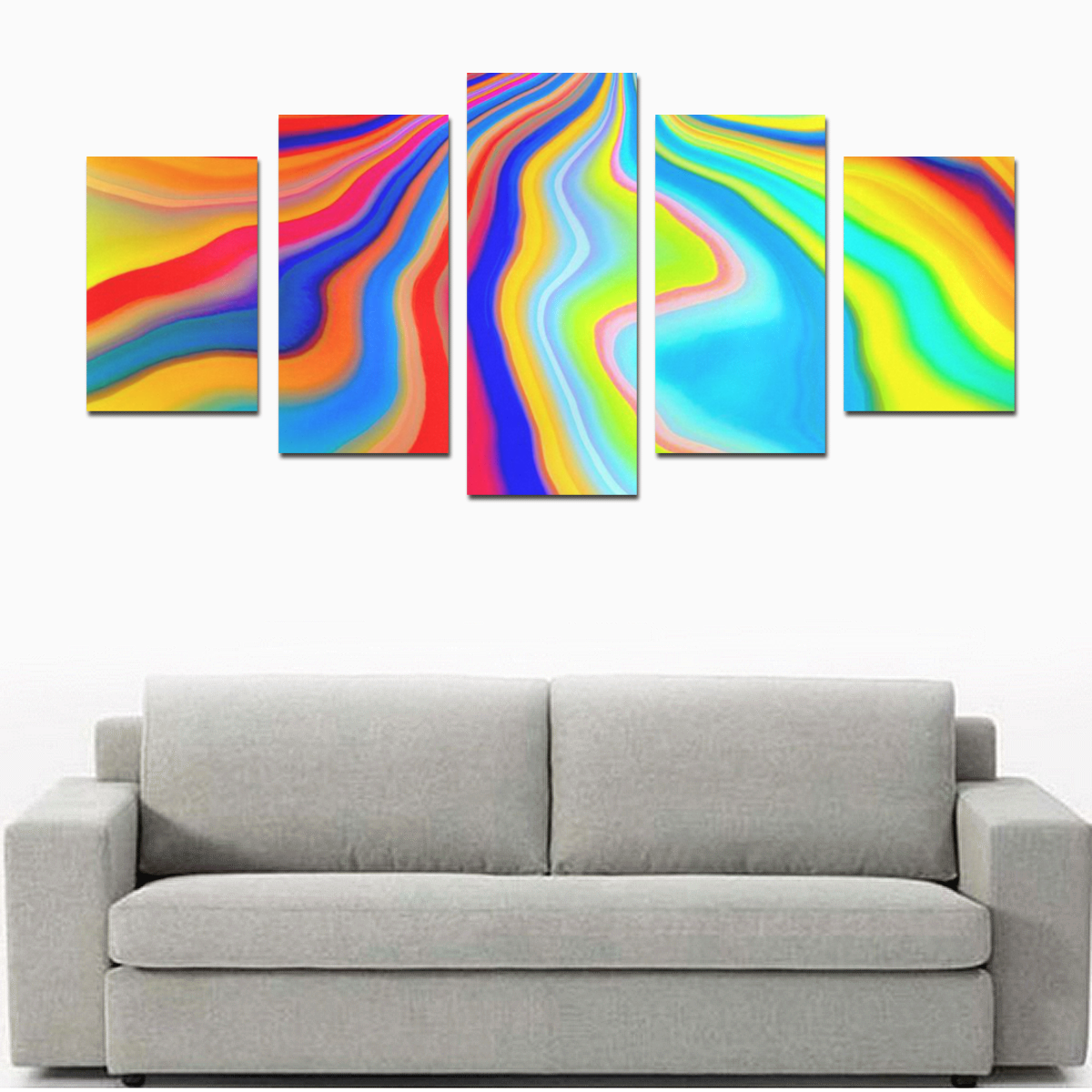 alive 3 (abstract) by JamColors Canvas Print Sets D (No Frame)