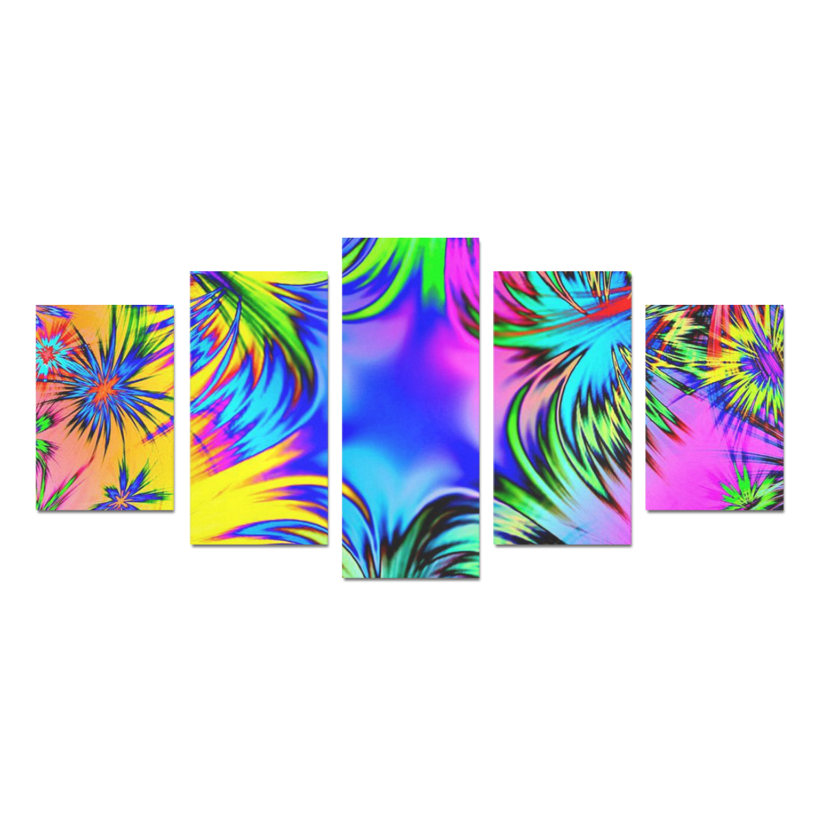 alive 4 (abstract) by JamColors Canvas Print Sets D (No Frame)