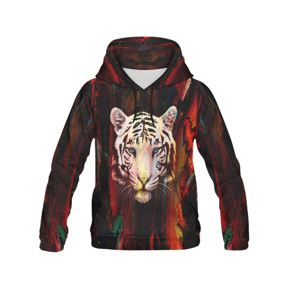 Jungle Animal by Artdream All Over Print Hoodie for Men/Large Size (USA Size) (Model H13)
