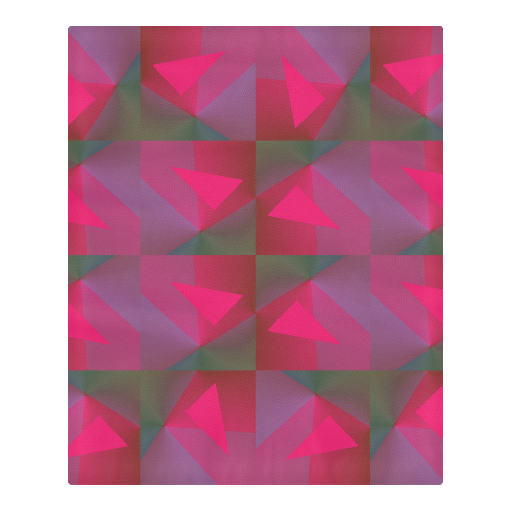 Geometric Lux Q 3-Piece Bedding Set