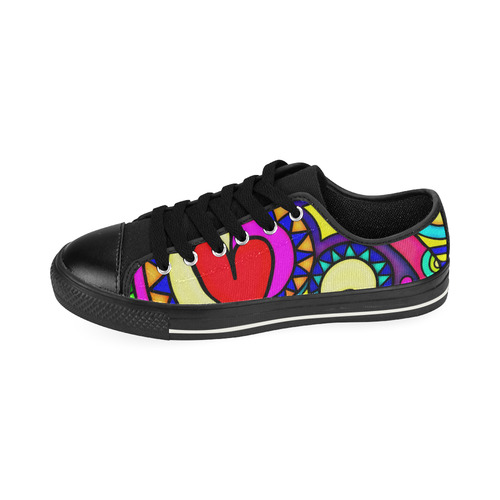 Looking for Love Canvas Women's Shoes/Large Size (Model 018)