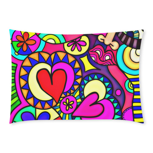 Looking for Love Custom Rectangle Pillow Case 20x30 (One Side)