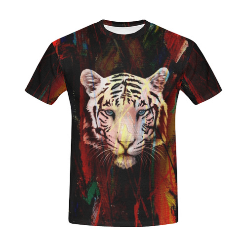 Jungle Animal by Artdream All Over Print T-Shirt for Men (USA Size) (Model T40)