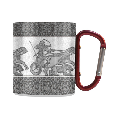 Assyrian warriors Silver Classic Insulated Mug(10.3OZ)