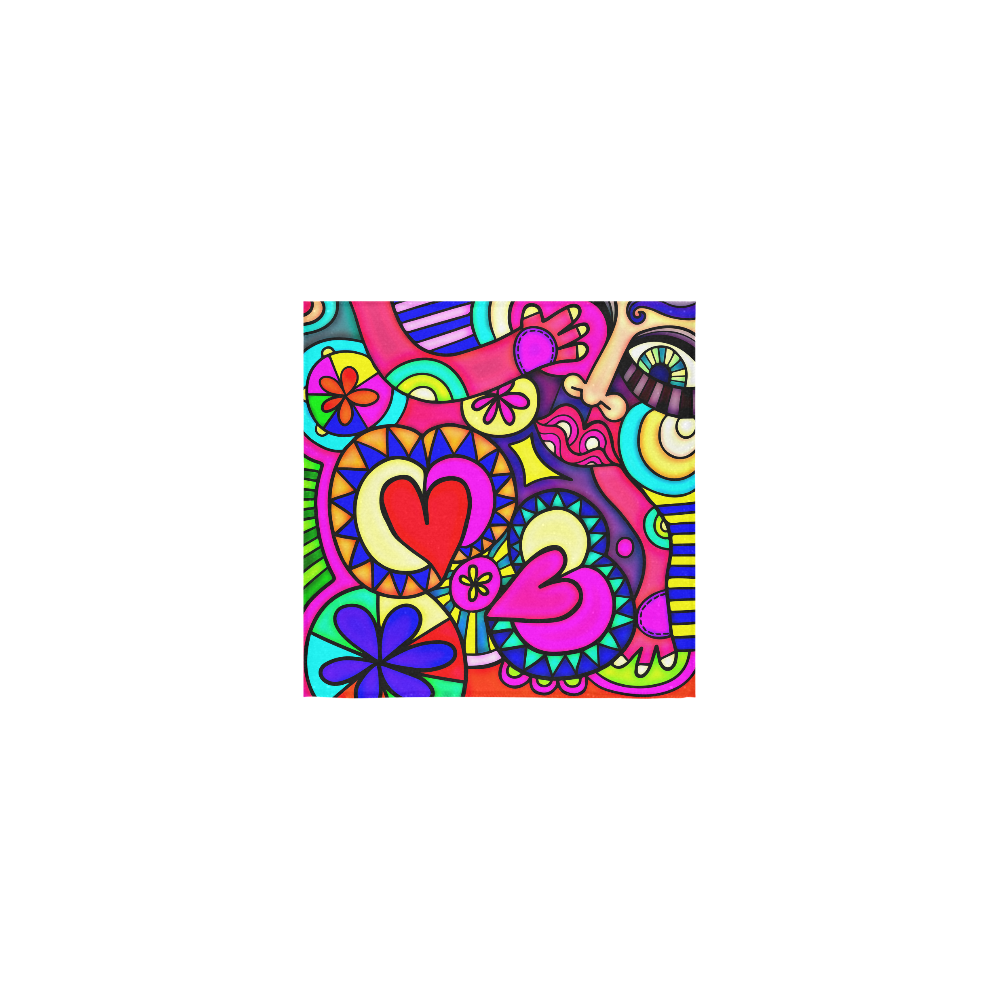 Looking for Love Square Towel 13“x13”