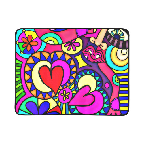 Looking for Love Beach Mat 78"x 60"