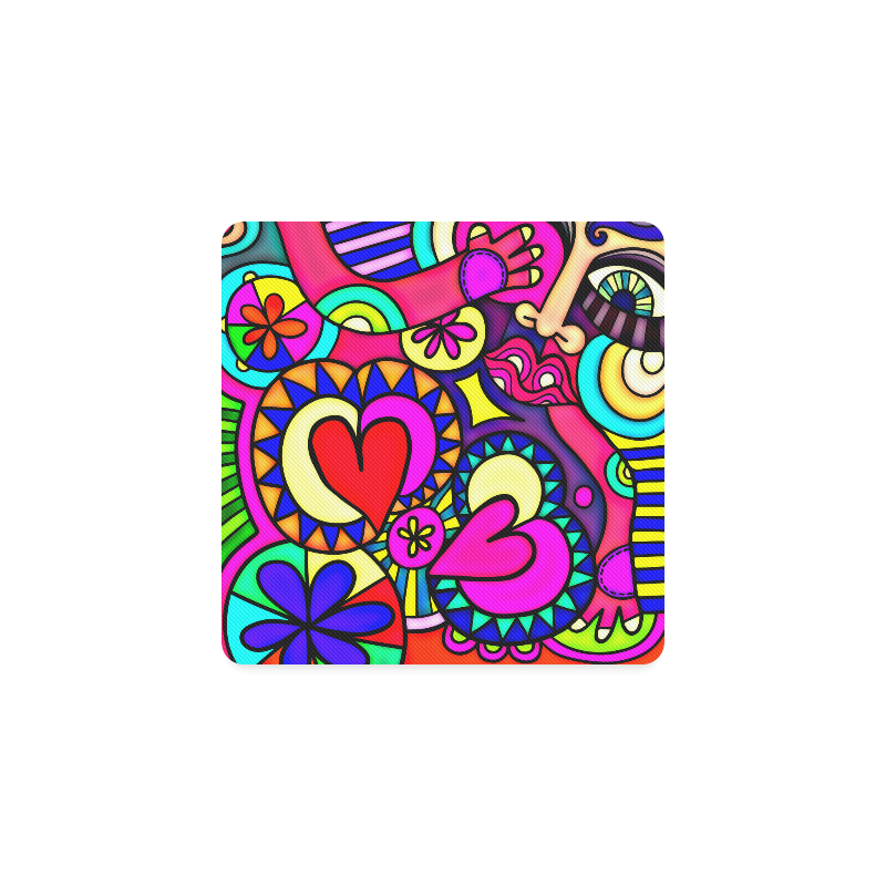 Looking for Love Square Coaster