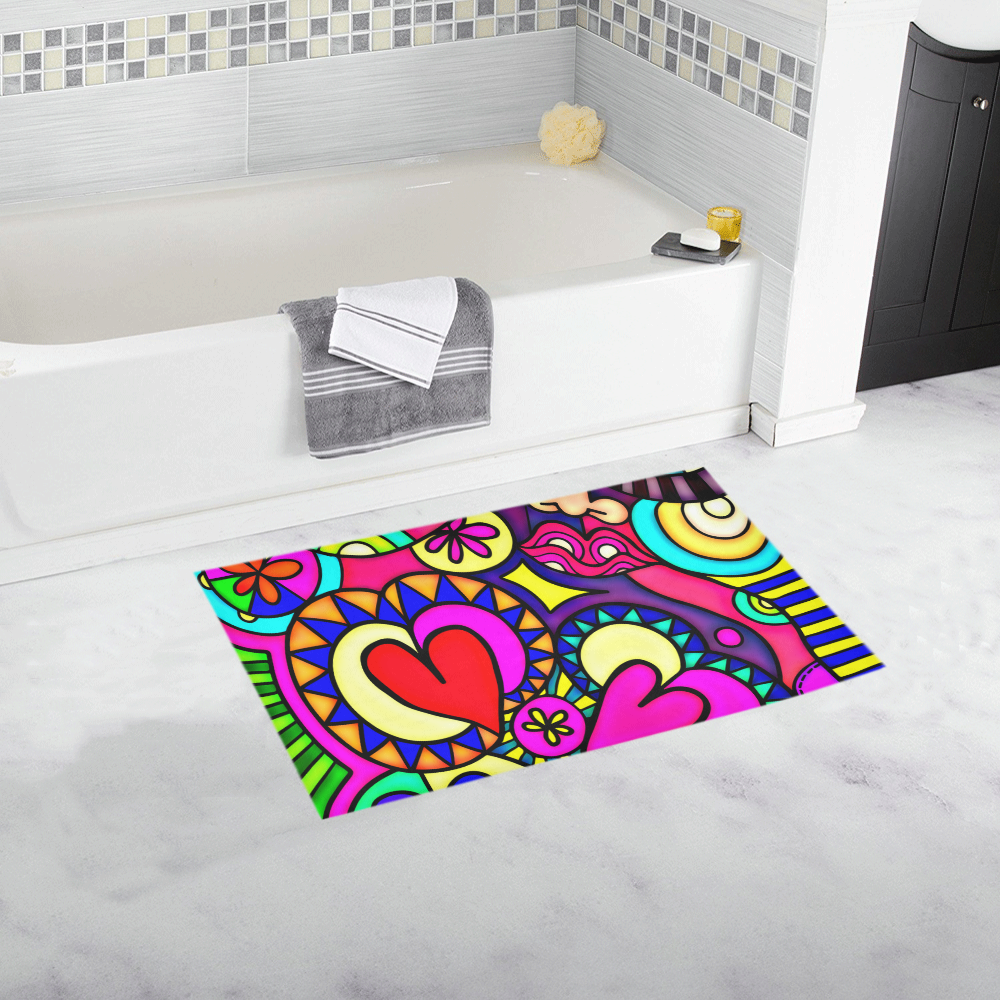 Looking for Love Bath Rug 16''x 28''