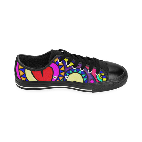 Looking for Love Canvas Women's Shoes/Large Size (Model 018)