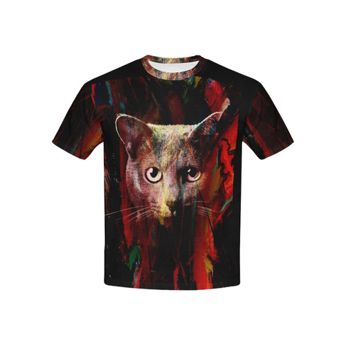 Cats by Artdream Kids' All Over Print T-shirt (USA Size) (Model T40)