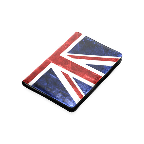 Grunge Union Jack Flag Custom NoteBook A5