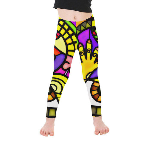 Lonely Without You Kid's Ankle Length Leggings (Model L06)