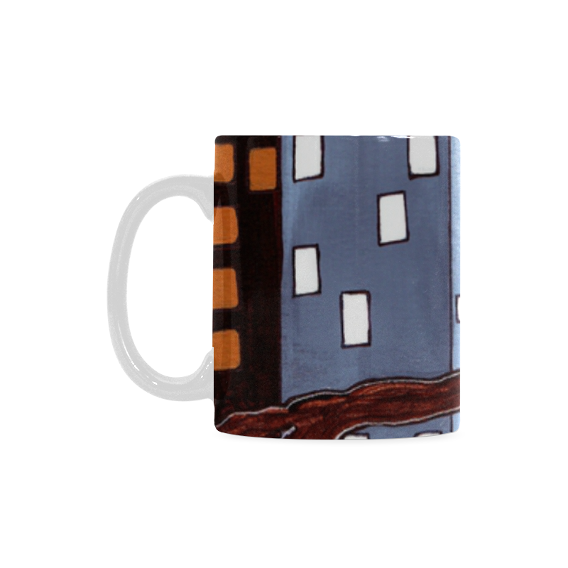 The Watcher series #4 White Mug(11OZ)