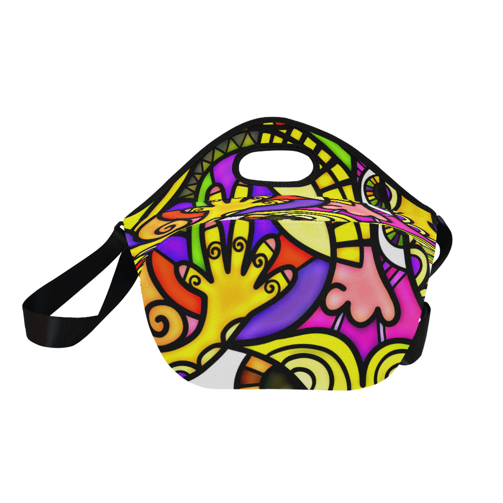 Lonely Without You Neoprene Lunch Bag/Large (Model 1669)