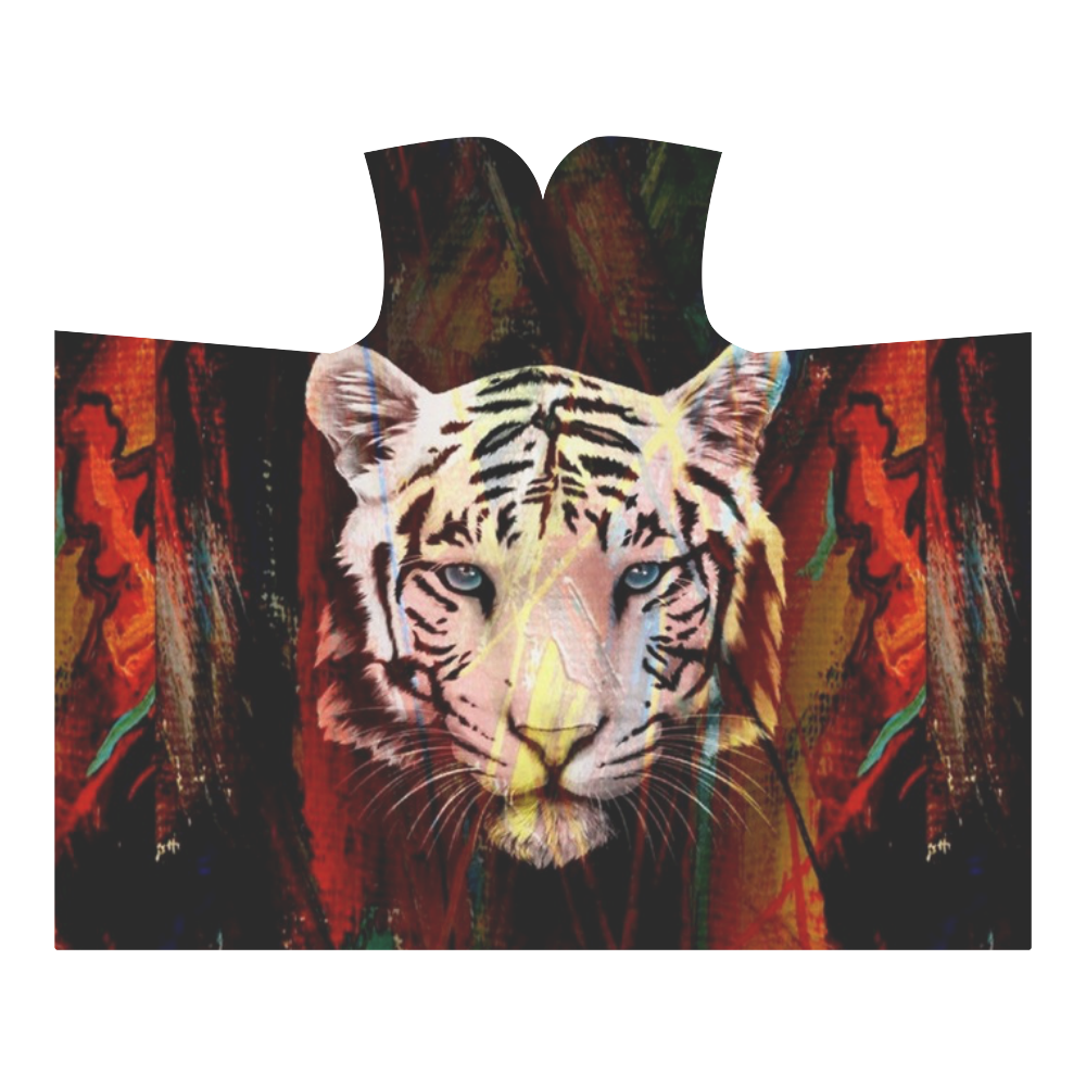 Jungle Animal by Artdream Hooded Blanket 60''x50''