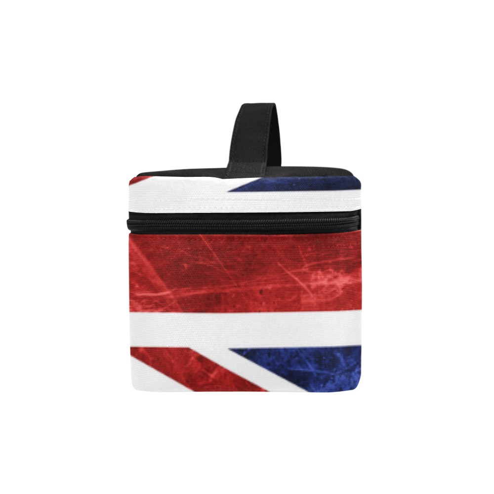 Grunge Union Jack Flag Lunch Bag/Large (Model 1658)