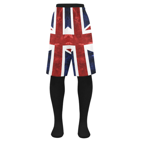 Grunge Union Jack Flag Men's Swim Trunk (Model L21)