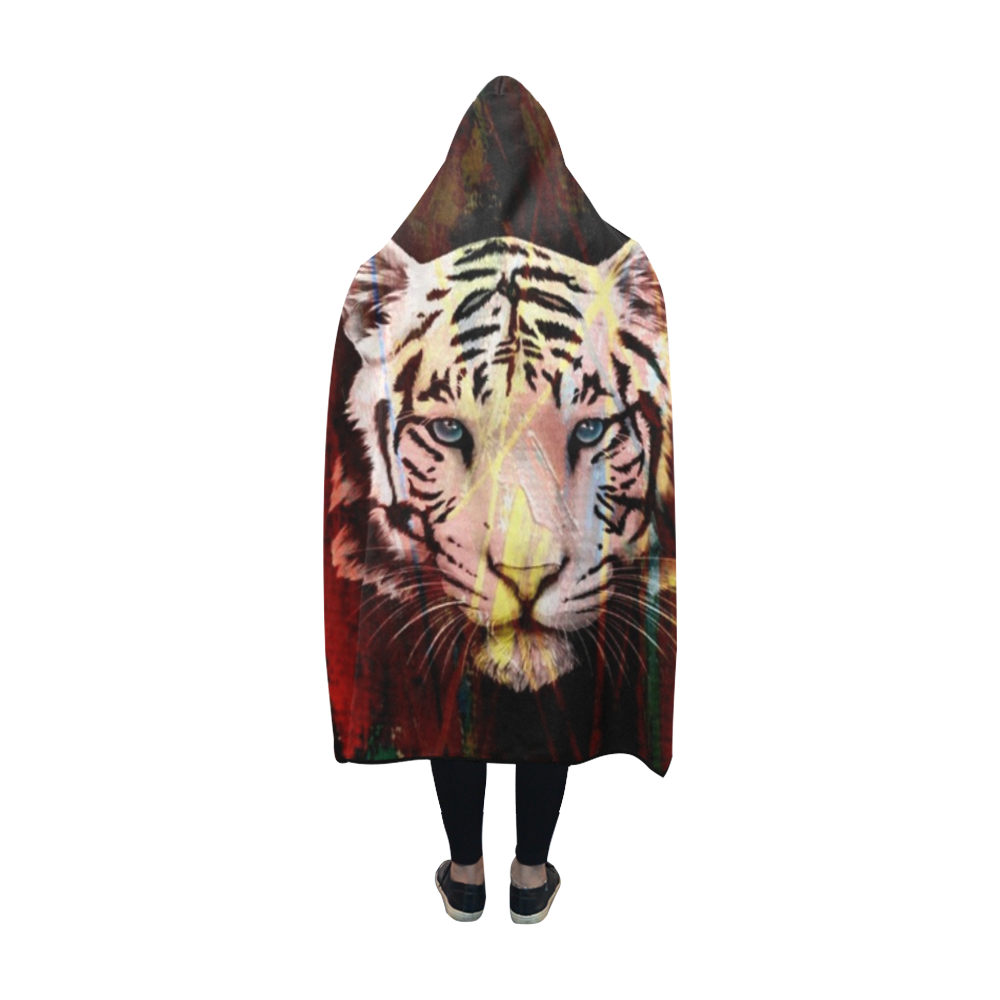 Jungle Animal by Artdream Hooded Blanket 60''x50''