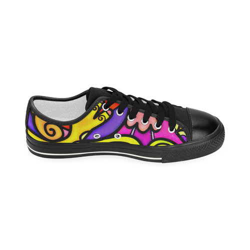 Lonely Without You Women's Classic Canvas Shoes (Model 018)