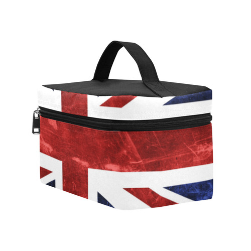 Grunge Union Jack Flag Lunch Bag/Large (Model 1658)