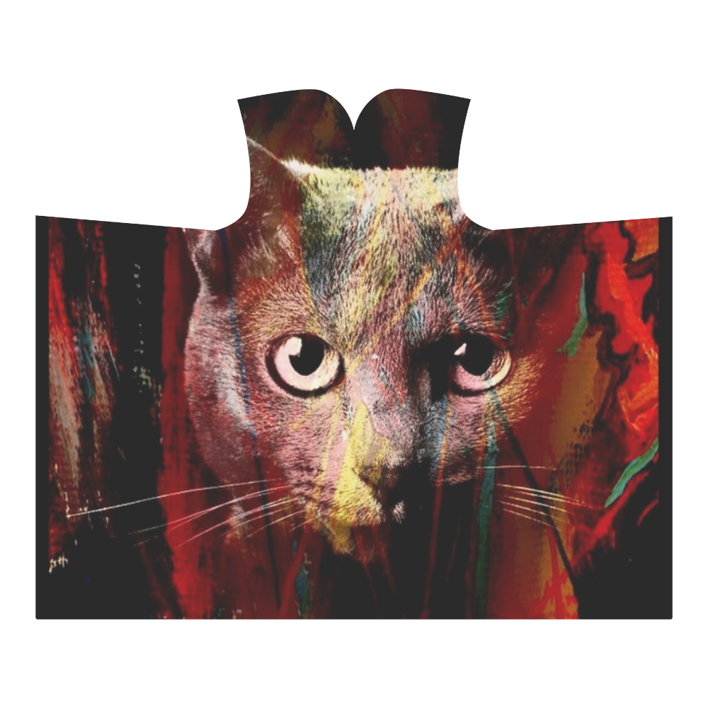 Cats by Artdream Hooded Blanket 60''x50''