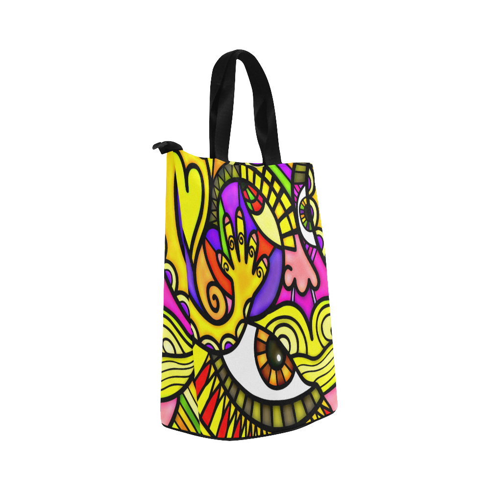 Lonely Without You Nylon Lunch Tote Bag (Model 1670)