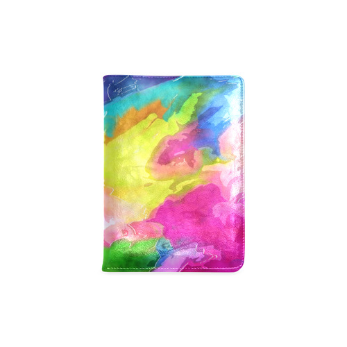 Vibrant Watercolor Ink Blend Custom NoteBook A5