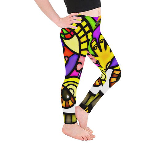 Lonely Without You Kid's Ankle Length Leggings (Model L06)