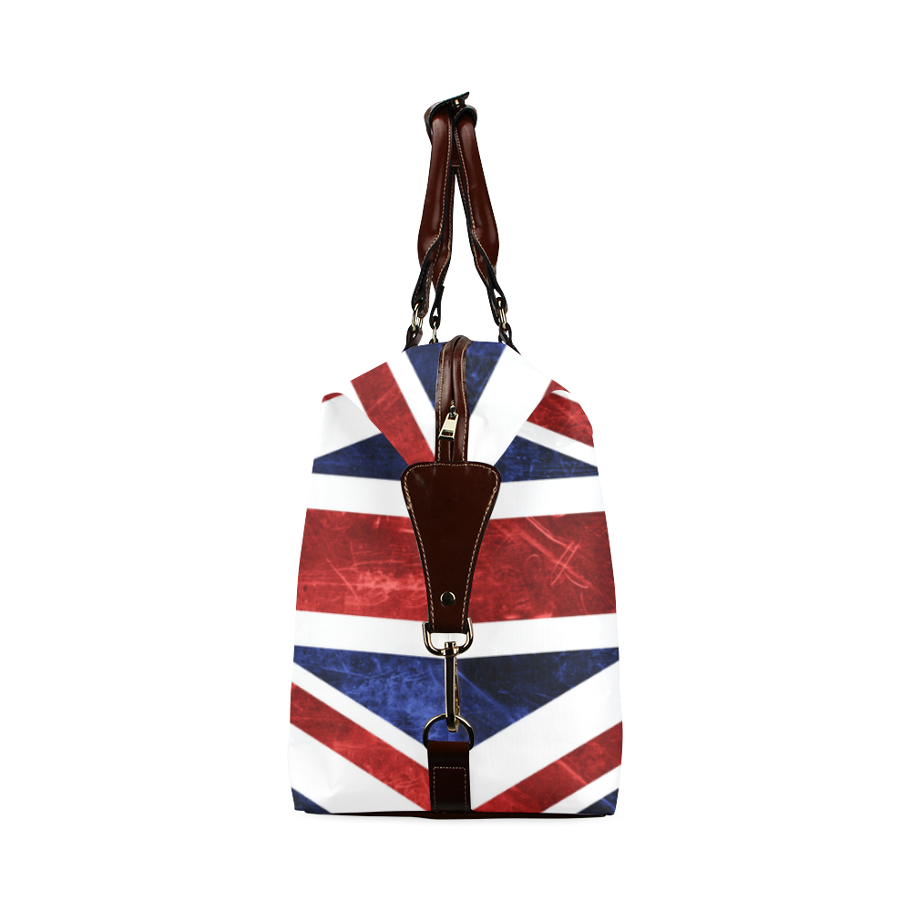 Grunge Union Jack Flag Classic Travel Bag (Model 1643) Remake