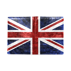 Grunge Union Jack Flag Custom NoteBook B5
