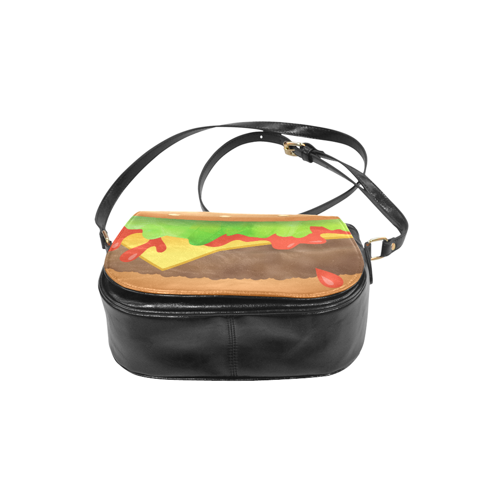 Close Encounters of the Cheeseburger Classic Saddle Bag/Small (Model 1648)