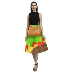 Close Encounters of the Cheeseburger Aoede Crepe Skirt (Model D16)