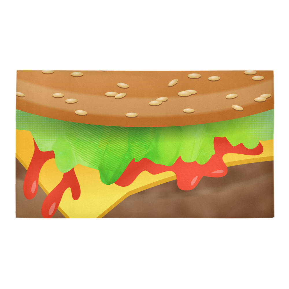 Close Encounters of the Cheeseburger Bath Rug 16''x 28''