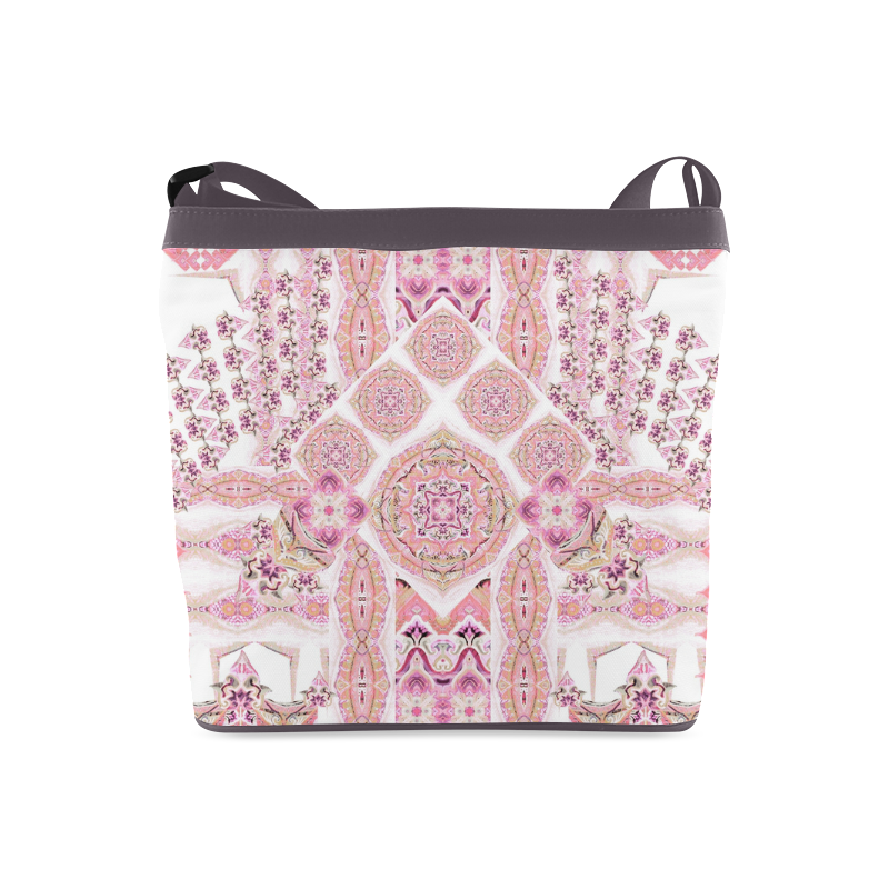 mandala spirit pink pastel Crossbody Bags (Model 1613)