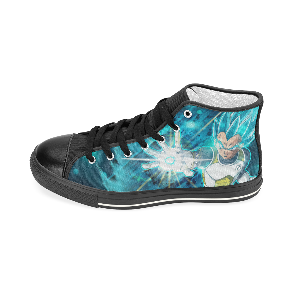 ssj blue vegeta Men’s Classic High Top Canvas Shoes (Model 017)