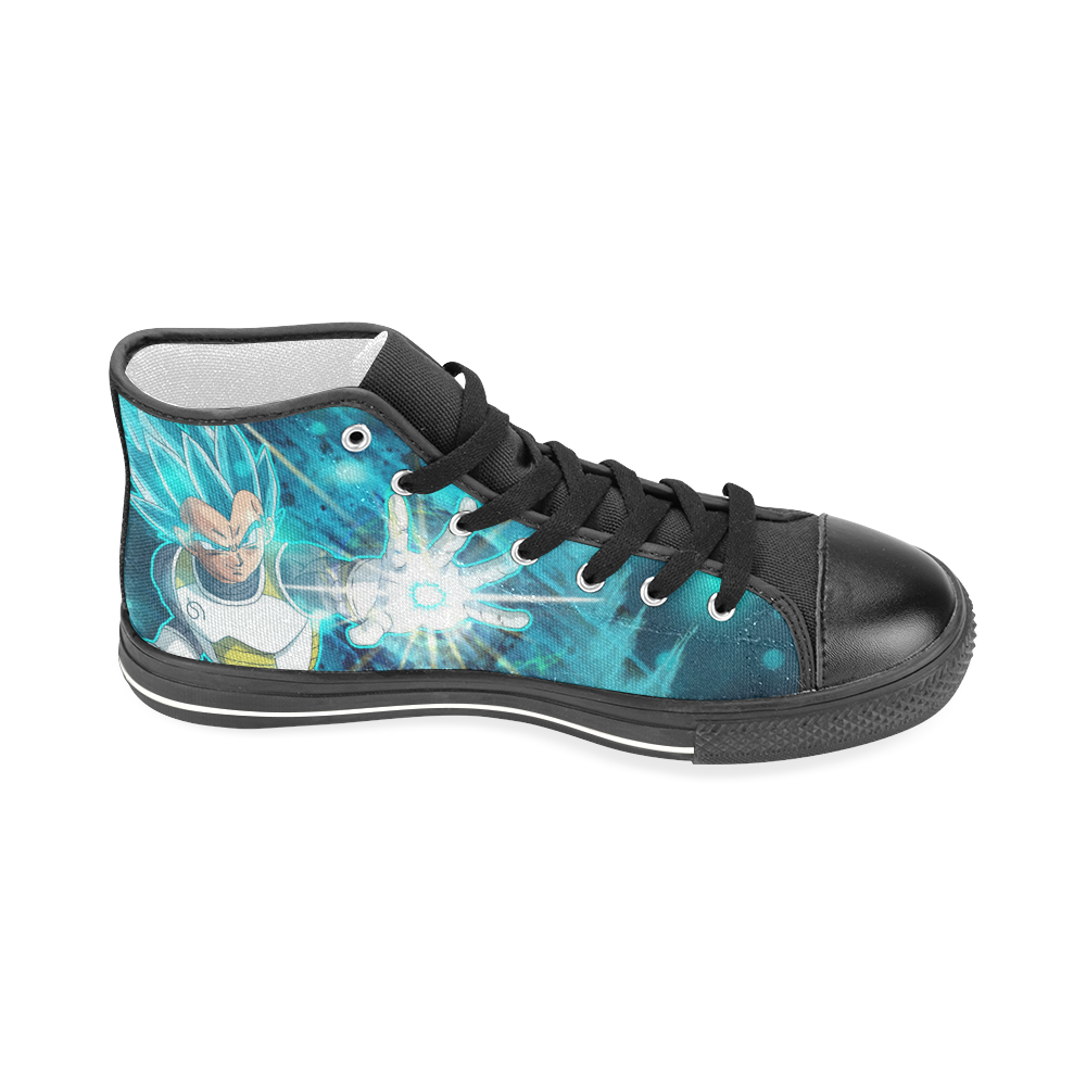 ssj blue vegeta Men’s Classic High Top Canvas Shoes (Model 017)