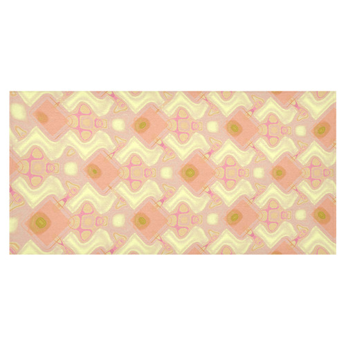 Abstract FF Q YYYY Cotton Linen Tablecloth 60"x120"