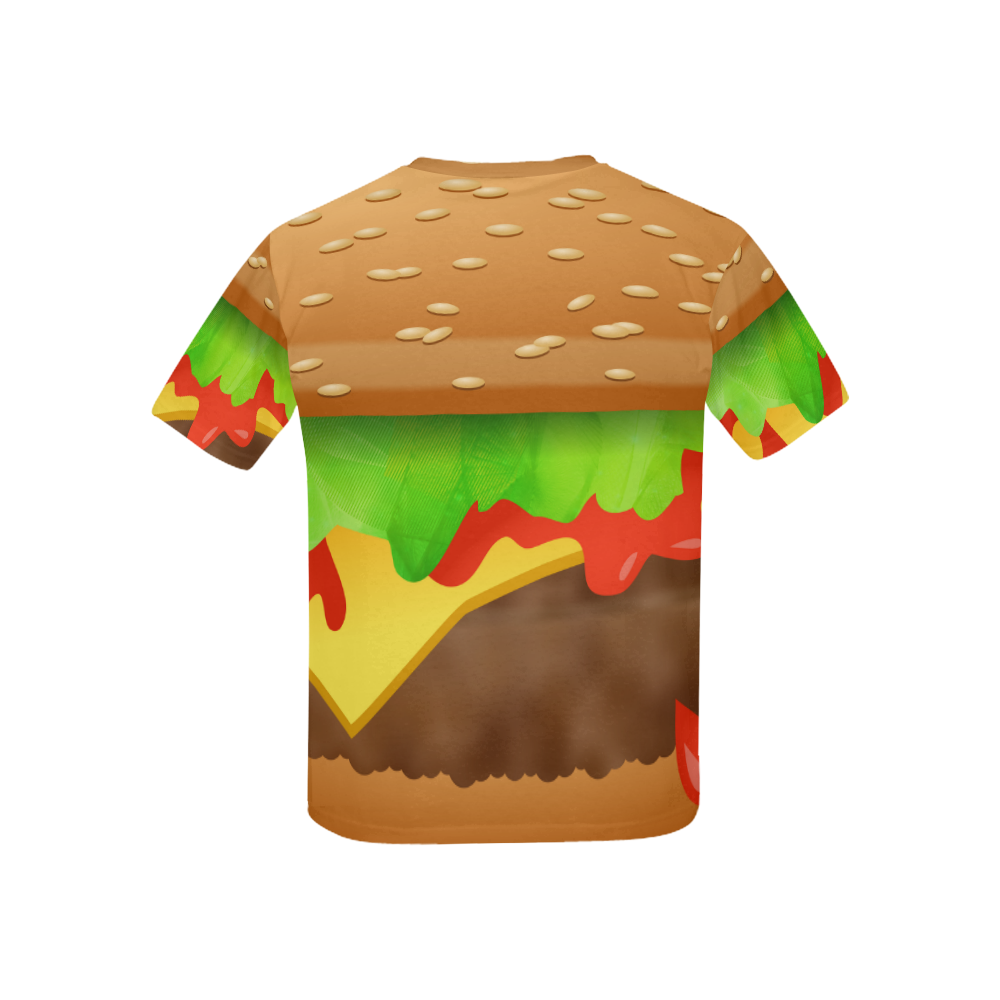 Close Encounters of the Cheeseburger Kids' All Over Print T-shirt (USA Size) (Model T40)