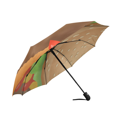 Close Encounters of the Cheeseburger Auto-Foldable Umbrella (Model U04)