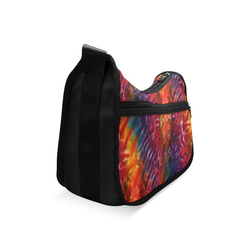 Vibrant Hippy Tye Dye Crossbody Bags (Model 1616)