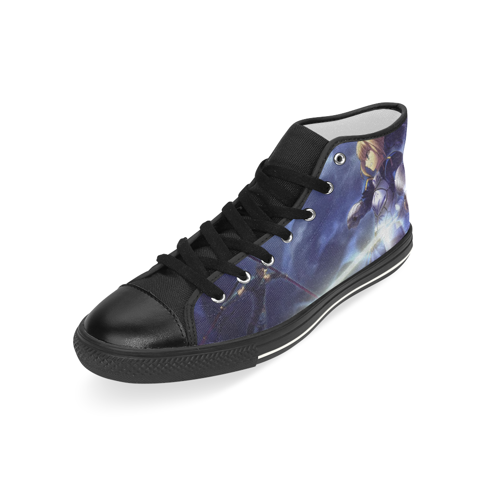 Fate Zoro Men’s Classic High Top Canvas Shoes (Model 017)
