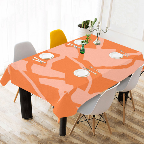 Colorful Colors Cotton Linen Tablecloth 60"x120"