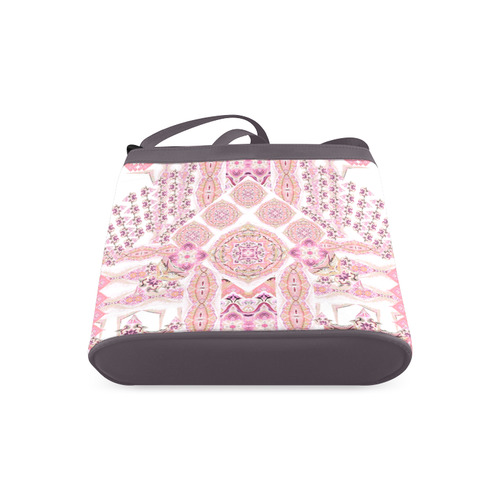 mandala spirit pink pastel Crossbody Bags (Model 1613)
