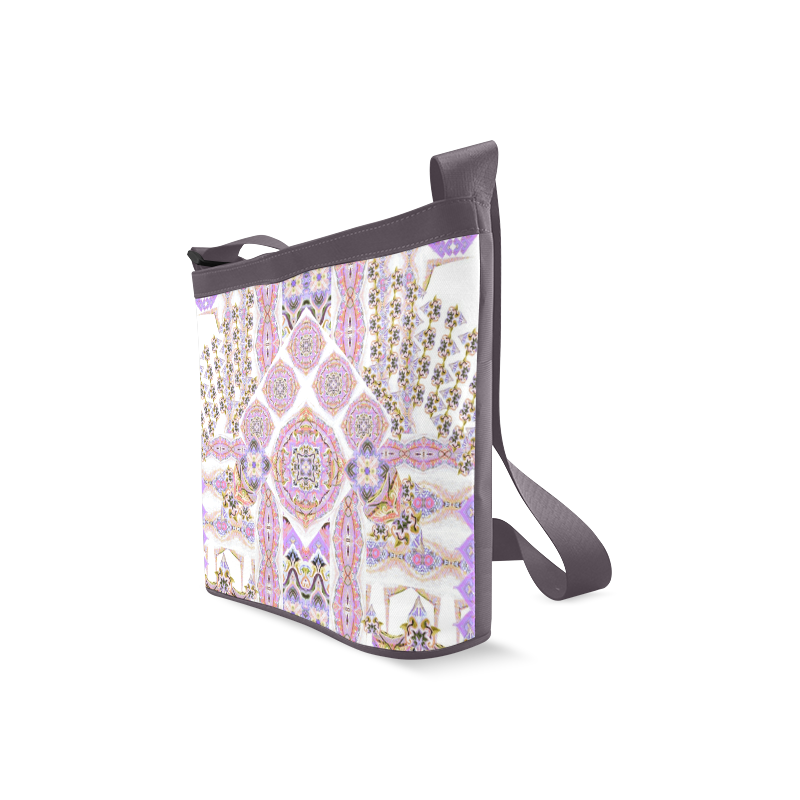 mandala spirit violet pastel Crossbody Bags (Model 1613)