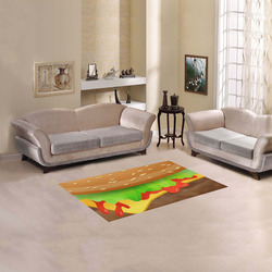 Close Encounters of the Cheeseburger Area Rug 2'7"x 1'8‘’